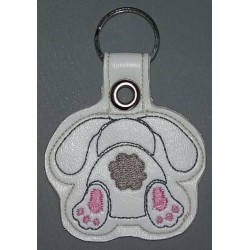 Bunny Butt Key Fob